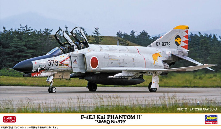 Hasegawa 1/72 F-4EJ Kai Super Phantom 306SQ Unit 379 Plastic Model