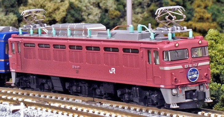 Kato 3066-D Electric Locomotive Type EF81 General Color Tsuruga Driving Dispatch (N scale)