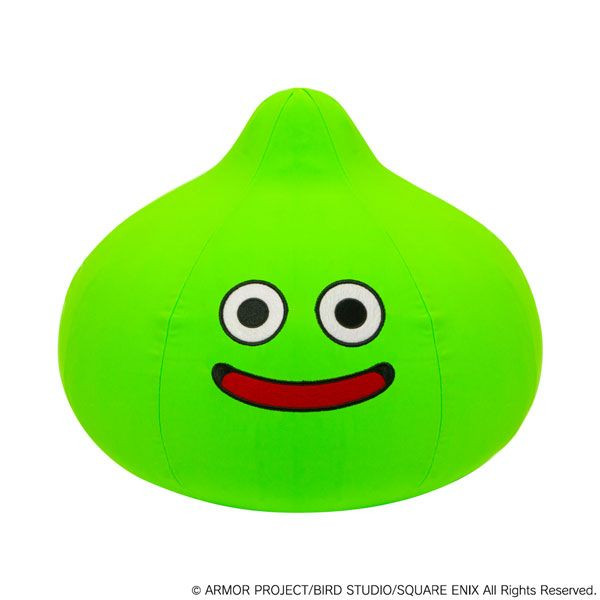 Smile Slime: Bean Bag Cushion Lime Slime (Dragon Quest)