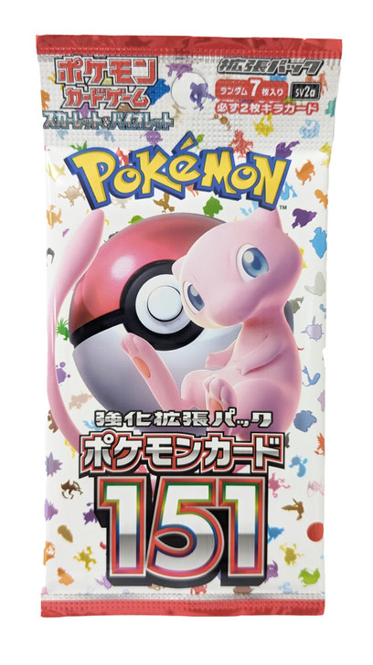 Pokemon Card Game TCG Card 151 (SINGLE PACK)