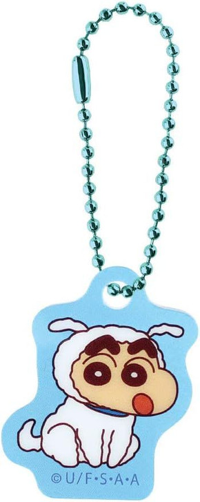 T's Factory Crayon Shin-chan Mini Acrylic Key Chain (Sky Blue)