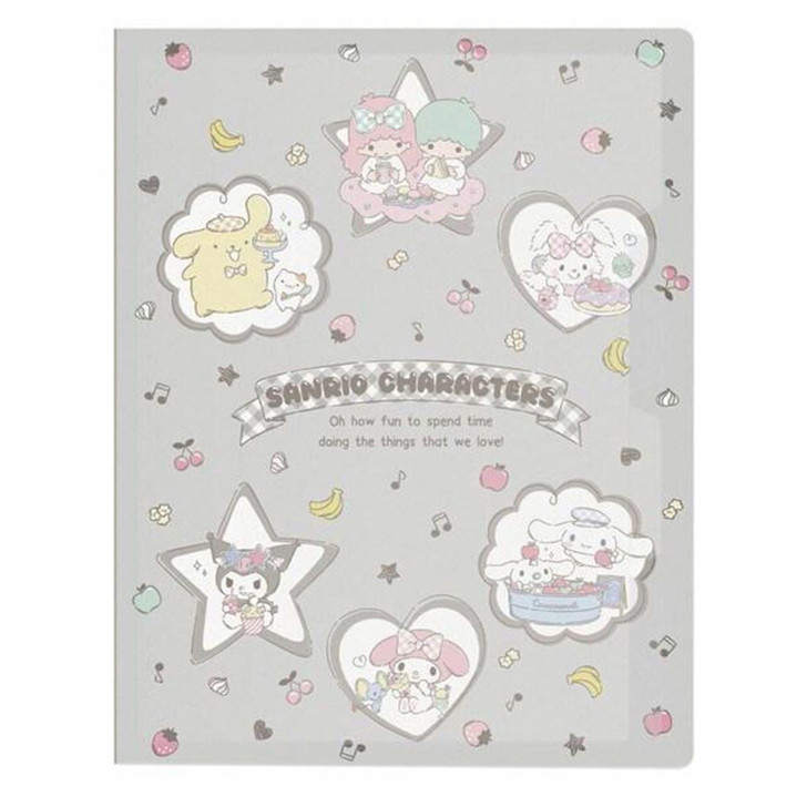 Other Sanrio B5 Size 26-Rings Binder Notebook - Mixed Characters