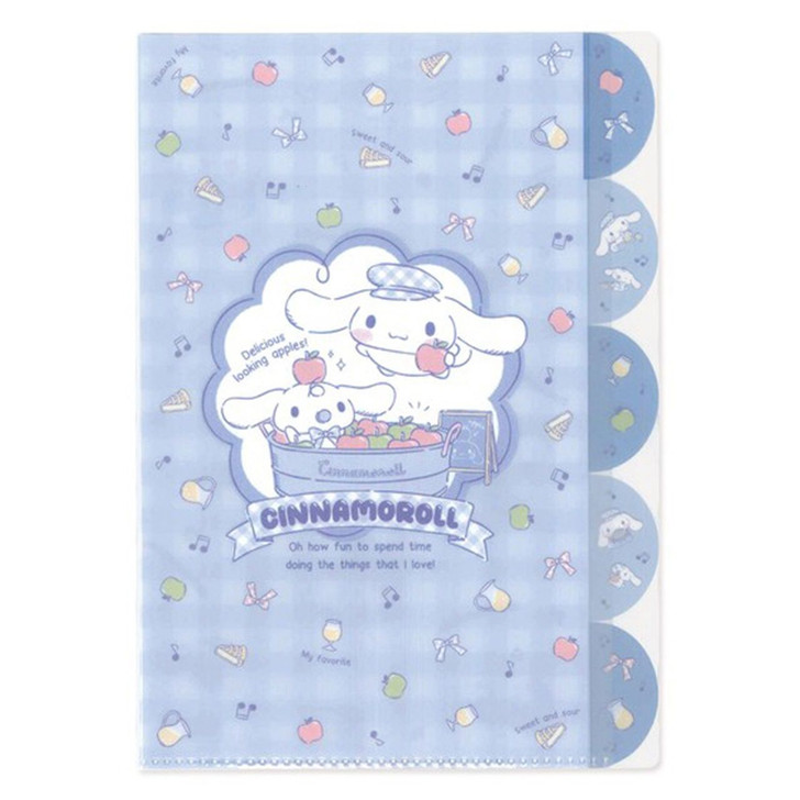 Other Sanrio A4 Index Clear File - Cinnamoroll