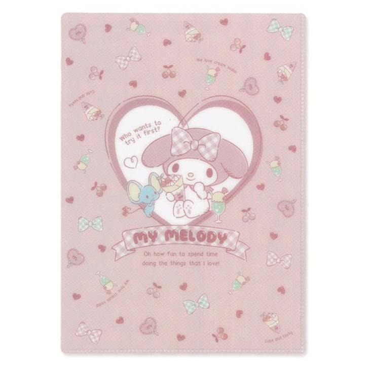 Other Sanrio B5 Size Clear File - My Melody