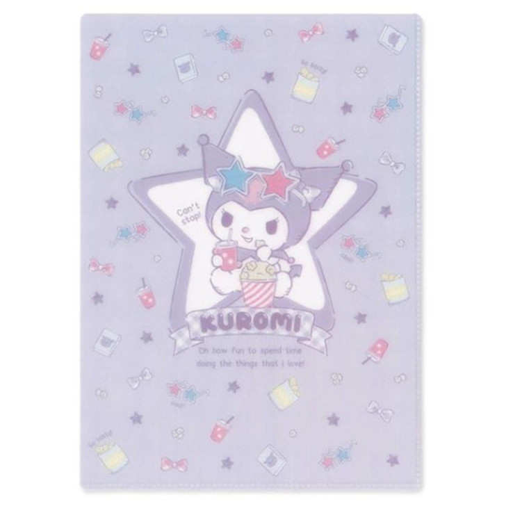 Other Sanrio B5 Size Clear File - Kuromi