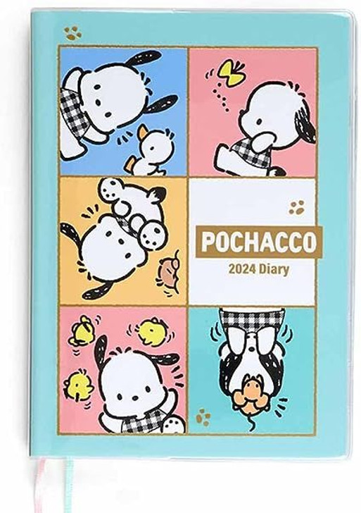 Sanrio B6 Diary (Block Type) Pochacco 2024