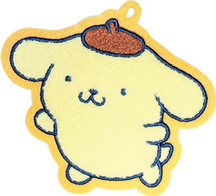 J's Planning Embroidered Cloth Patch Accessories with Clip - Sanrio Pom Pom Purin