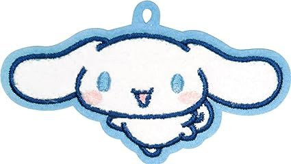 J's Planning Embroidered Cloth Patch Accessories with Clip - Sanrio Cinnamoroll