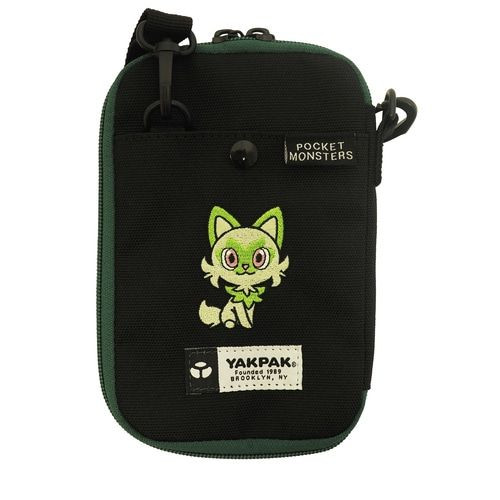 Pokemon Center Original x YAKPAK Pocket Shoulder Pouch Sprigatito