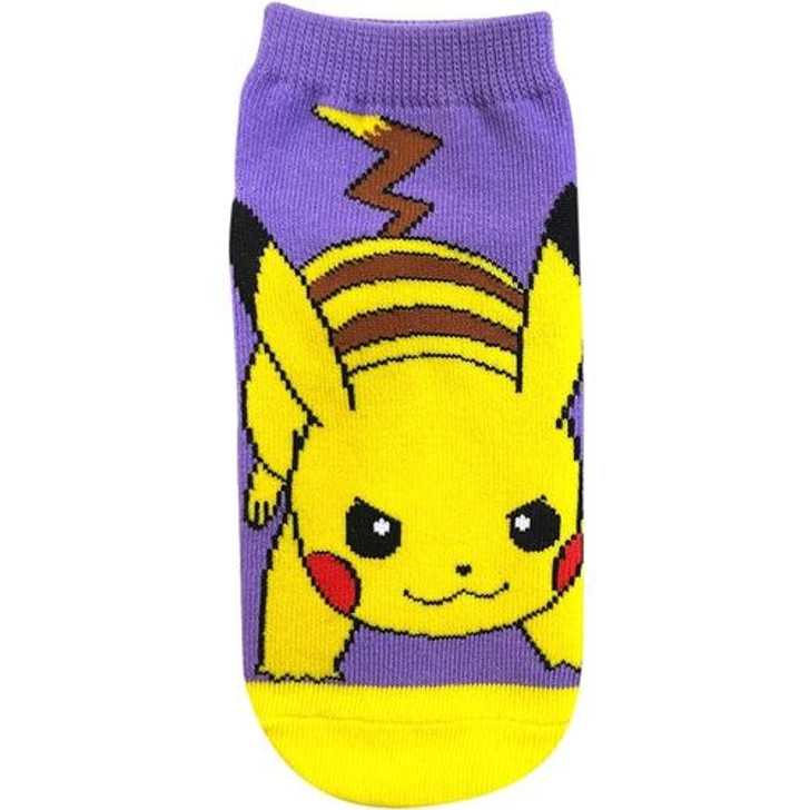 Pokemon Center Original Pokemon Center Kids Socks - Carax Pikachu Battle Stance (15~21cm)