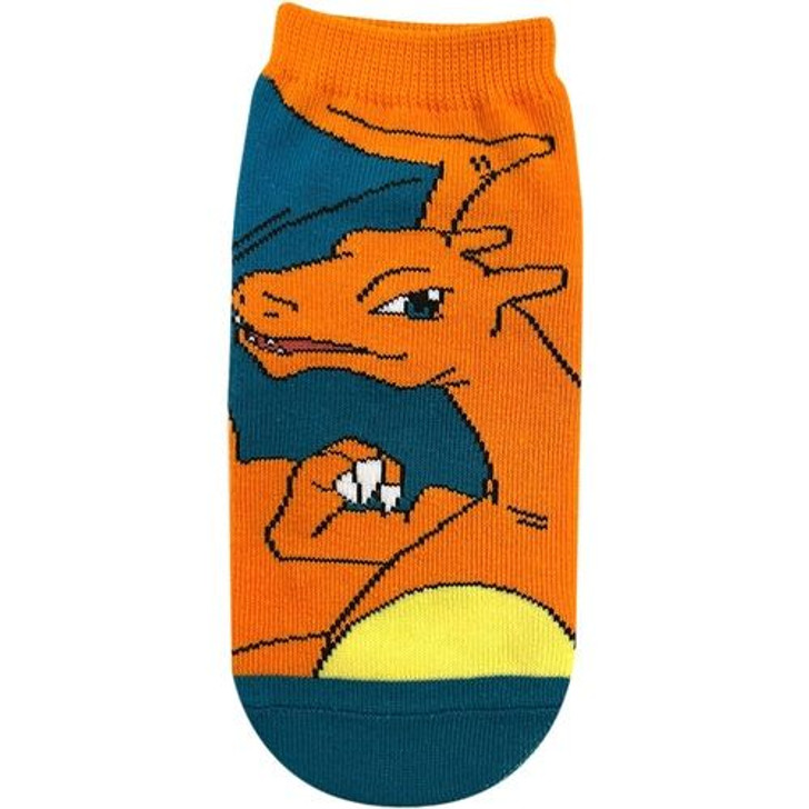 Pokemon Center Original Pokemon Center Kids Socks - Carax Charizard Battle Stance (15~21cm)