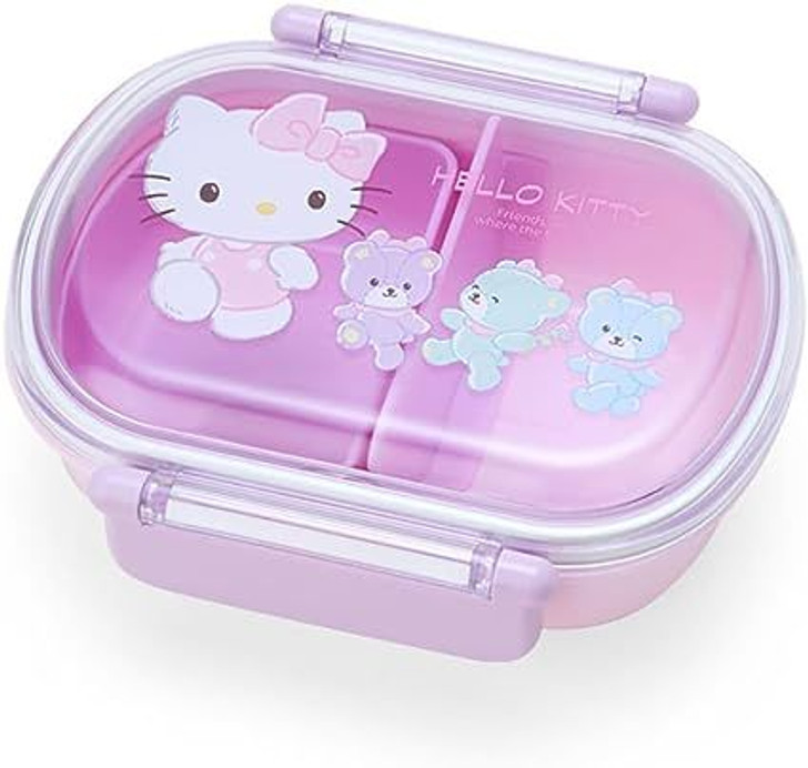 Sanrio Lunch Box Hello Kitty Purplr 360ml