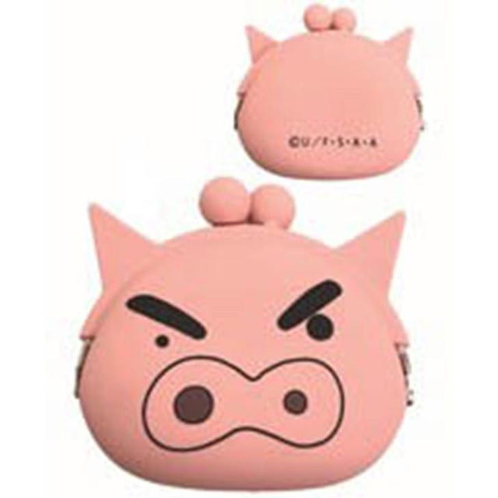 Other Silicone Coin Purse Crayon Shin-chan Buriburizaemon