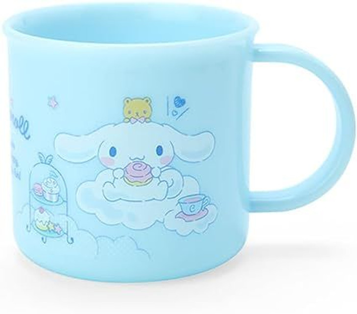 Sanrio Plastic Cup Cinnamoroll Light Blue 200ml