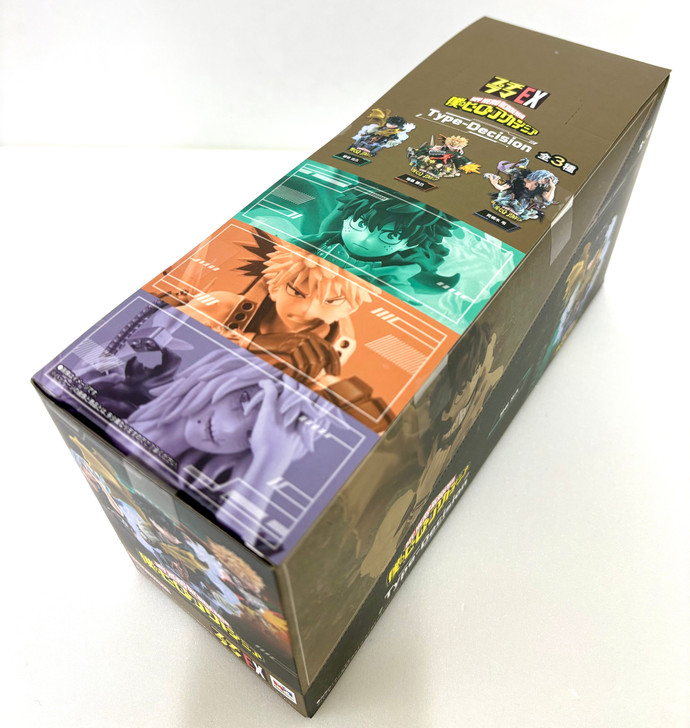 Puchirama Series EX My Hero Academia Type-Decision 3pcs Box
