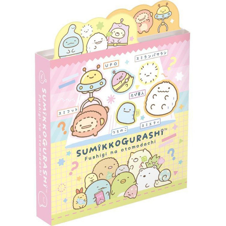 San-x Memo Pads - Sumikko Gurashi - Mysterious Friends Pattern 2