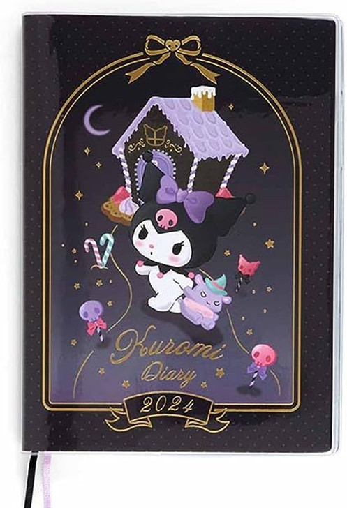 Sanrio B6 Diary 2024 Schedule Book - Kuromi