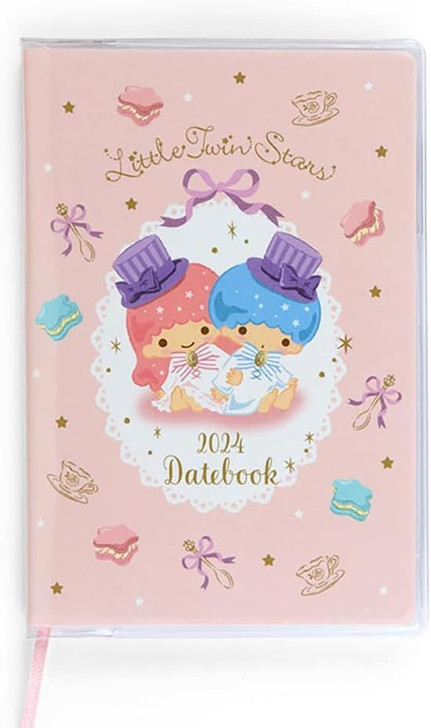 Sanrio Pocket 2024 Dairy Planner Schedule Book - Little Twin Stars