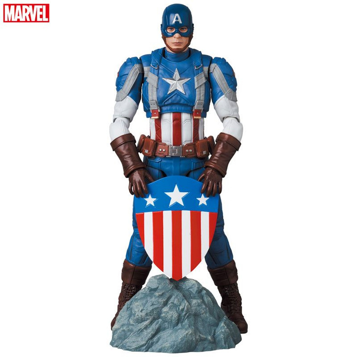 Medicom MAFEX No.220 Captain America - Classic Suit Ver. Figure