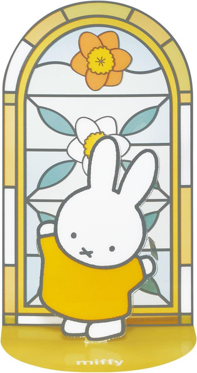 Kawada Kumi-tera Stained Glass Craft Kit Miffy Yellow