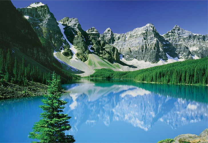 Yanoman Jigsaw Puzzle 03-829 Moraine Lake (300 Pieces) (4979817038291)