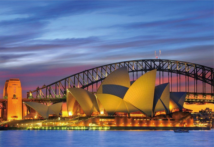 Yanoman Jigsaw Puzzle 03-830 Sydney Opera House Australia (300 Pieces) (4979817038307)