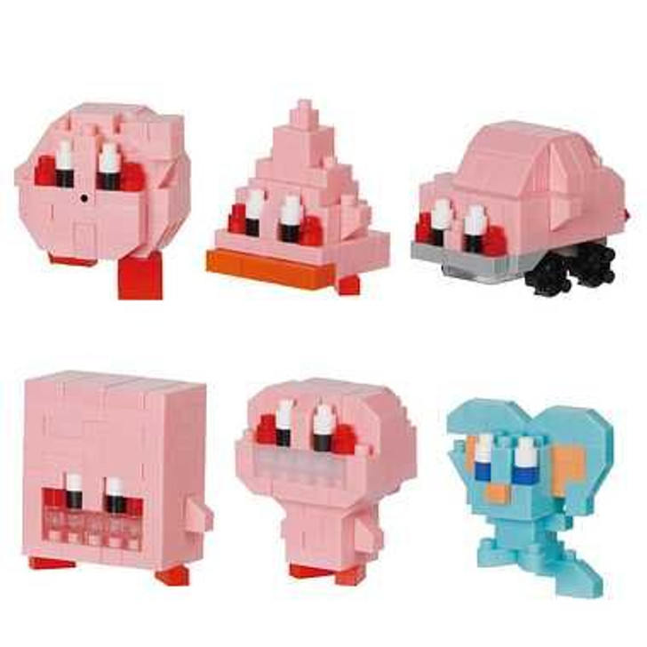 Kawada Nanoblock Mini Nano Kirby Discovery Full 6 Set BOX