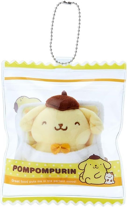 Sanrio Plush Mascot Holder - Pom Pom Purin (Sanrio Convenience Store Collection)