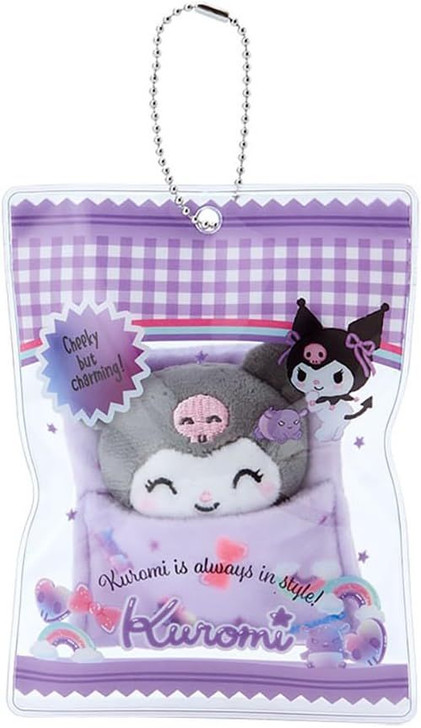 Sanrio Plush Mascot Holder - Kuromi (Sanrio Convenience Store Collection)