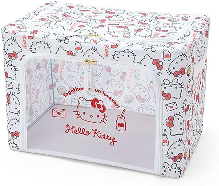 Sanrio Folding Storage Case with Window - Hello Kitty