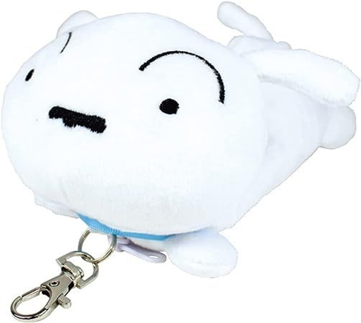 T's Factory Plush Mini Pouch - Lying Shiro (Crayon Shin-chan)