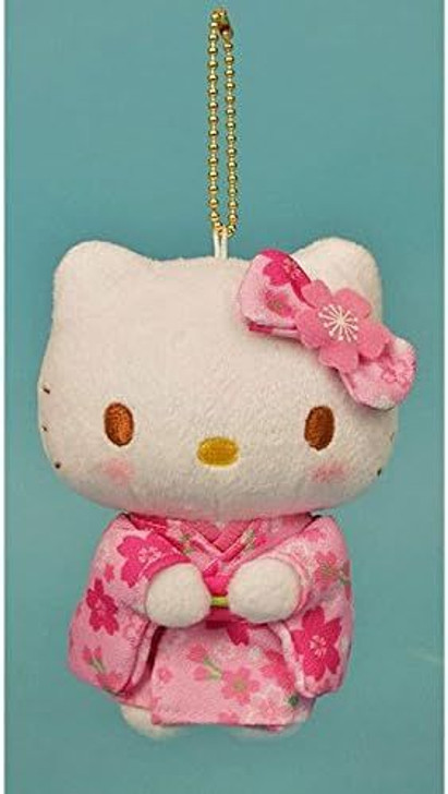Nakajima Sanrio Mascot Hello Kitty in Sakura Kimono