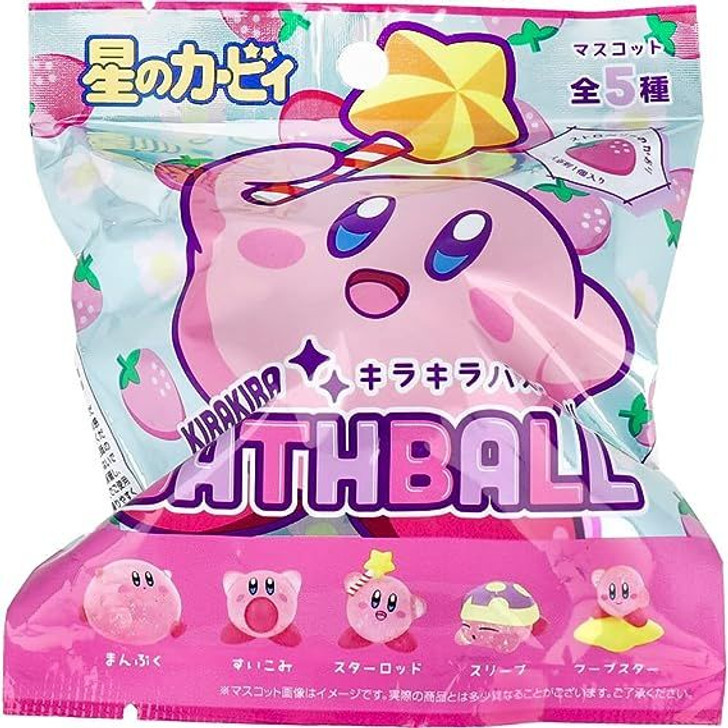 SK JAPAN Glitter Bath Ball Kirby