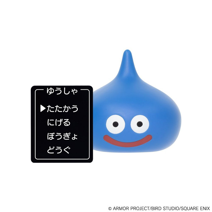 Square Enix Soft Vinyl Figure Series with Command Window Slime (Dragon Quest)