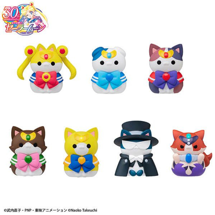Megahouse Mega Cat Project Sailor Moon/Sailor Mewn 'In the name of the moon I will punish mew!' 2024 Ver. 8pcs Box (Sailor Moon)