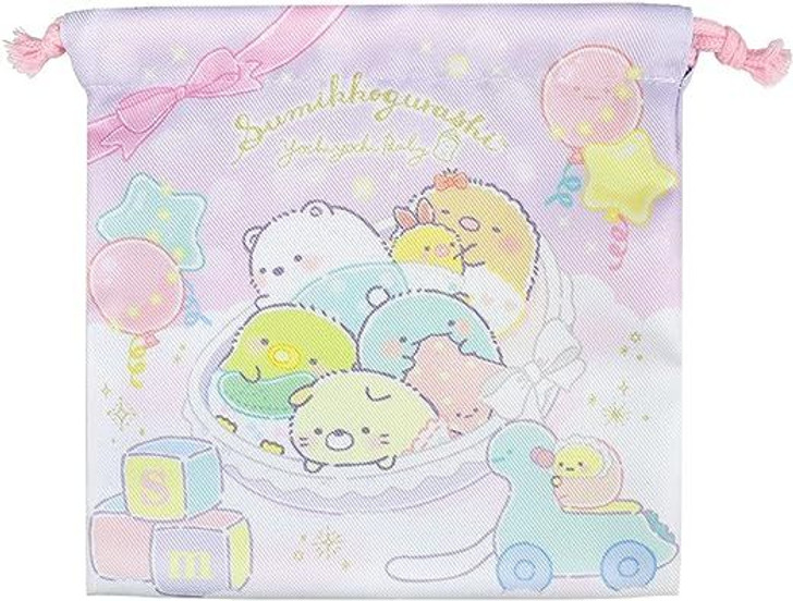 T's Factory Drawstring Bag Sumikko Gurashi Sumikko Baby Cradle