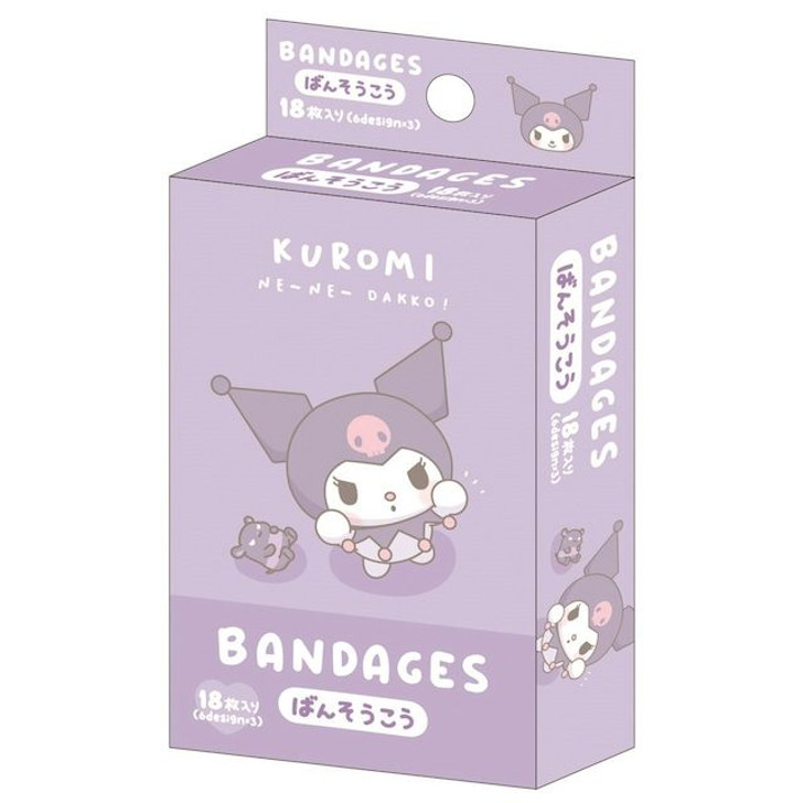 T's Factory Sanrio Band-Aid Kuromi