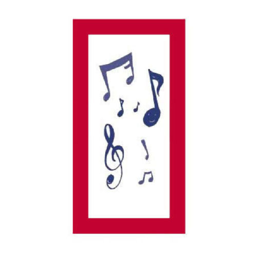 Yanoman Jigsaw Puzzle 100007011 Frame Red (10x21.5cm) (4979817744222)