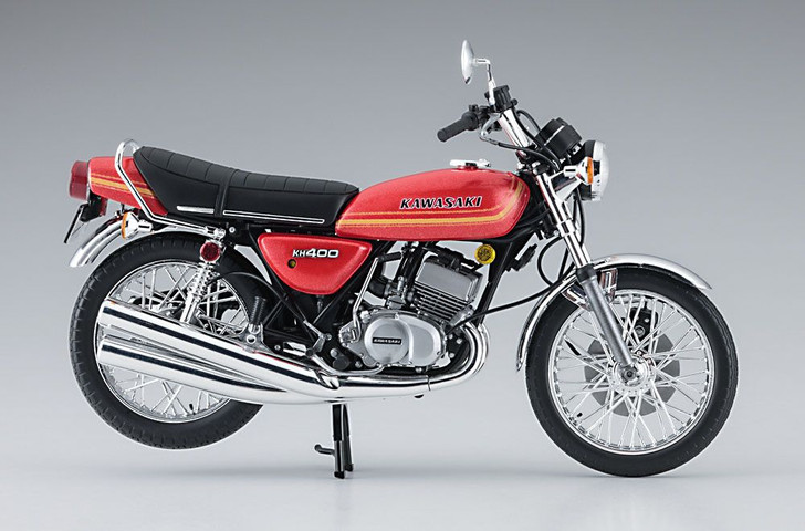 Model kit HASEGAWA 1/12 Kawasaki KH400-A3/A4 Bike Plastic