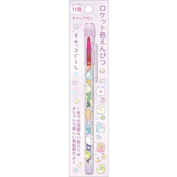 San-x Sumikko Gurashi Rocket Colored Pencil (Pastel Sweets)