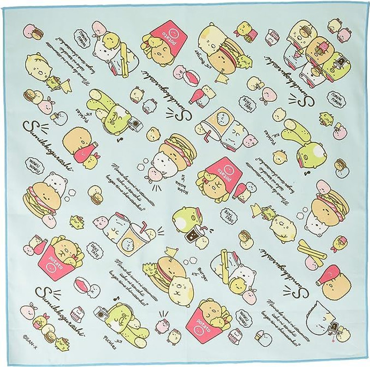 San-x Sumikko Gurashi Lunch Napkin Hamburger