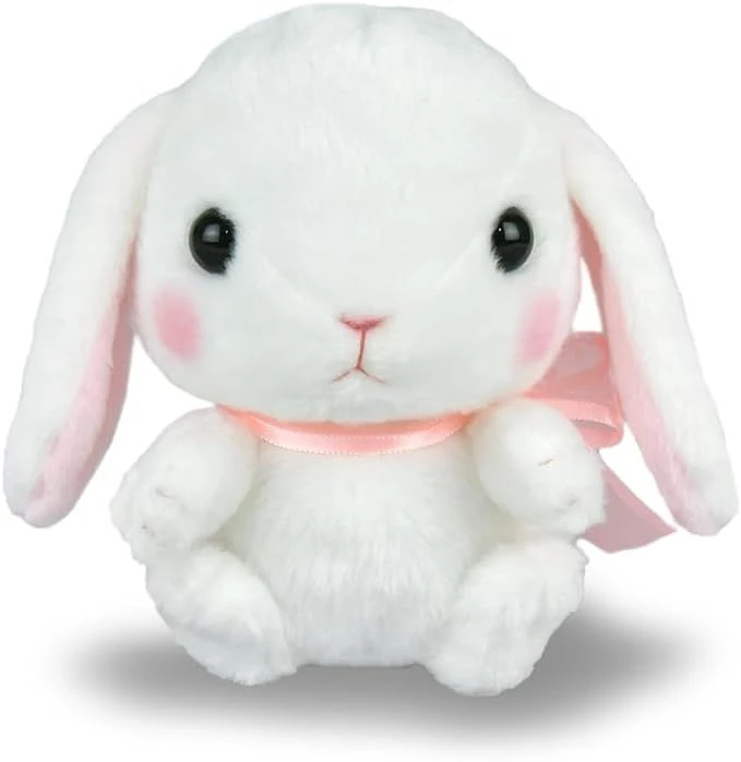 Amuse Pote Usa Loppy Plush Doll Shiro-ppi