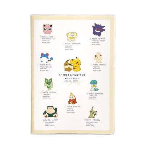 Pokemon Center Original B6 Monthly Schedule Planner Pokemon MIX