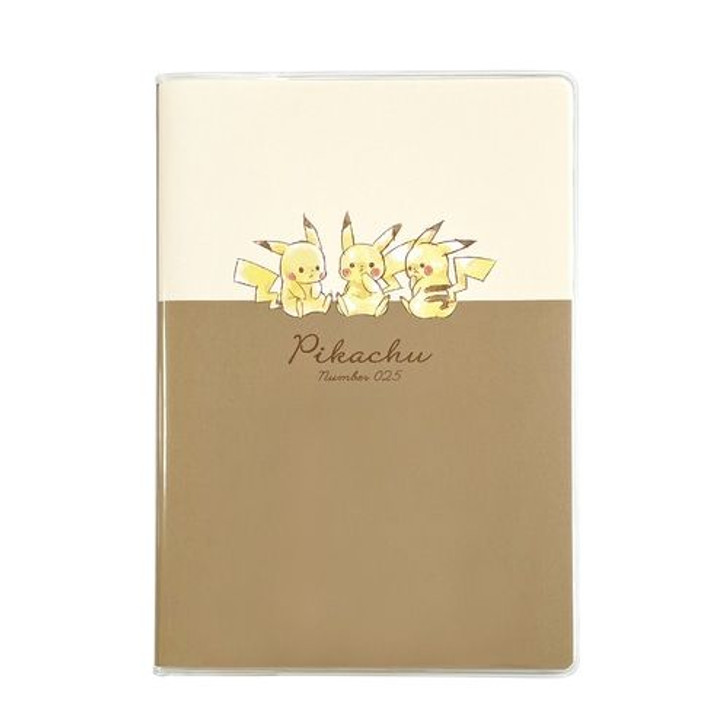 Pokemon Center Original B6 Monthly Schedule Planner "Pikachu number025" Pikachu Friend