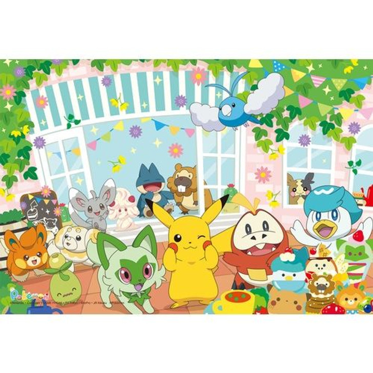 Pokemon Center Original Jigsaw Puzzle Pikachu's Cafe Party