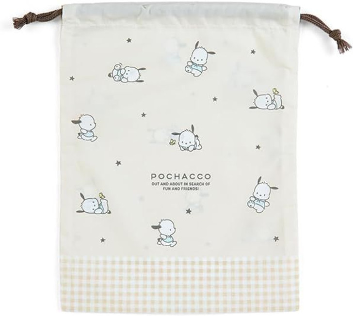 Sanrio Drawstring Bag M - Pochacco