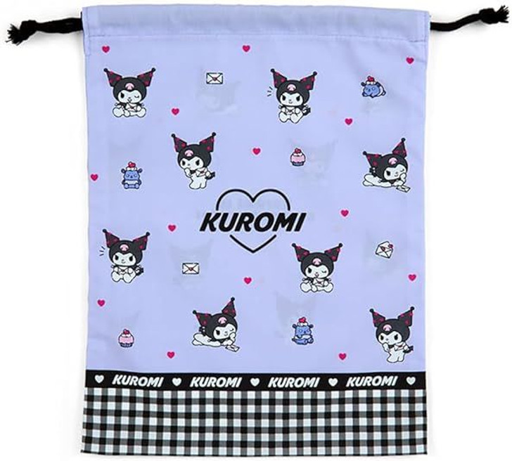 Sanrio Drawstring Bag M - Kuromi