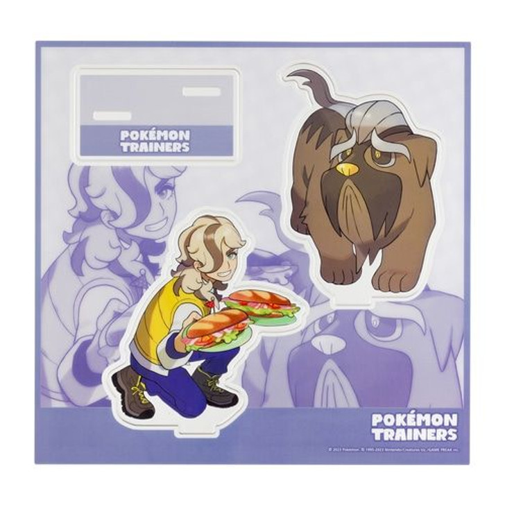 Pokemon Center Original Pokemon Center Original Acrylic Stand Arven & Mabosstiff (Pokemon Trainers)