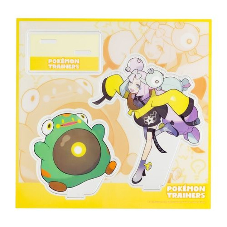 Pokemon Center Original Acrylic Stand Iono & Bellibolt (Pokemon Trainers)