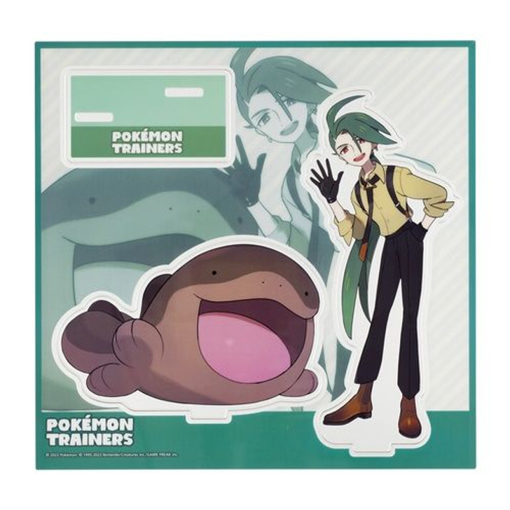 Pokemon Center Original Acrylic Stand Rika & Clodsire (Pokemon Trainers)